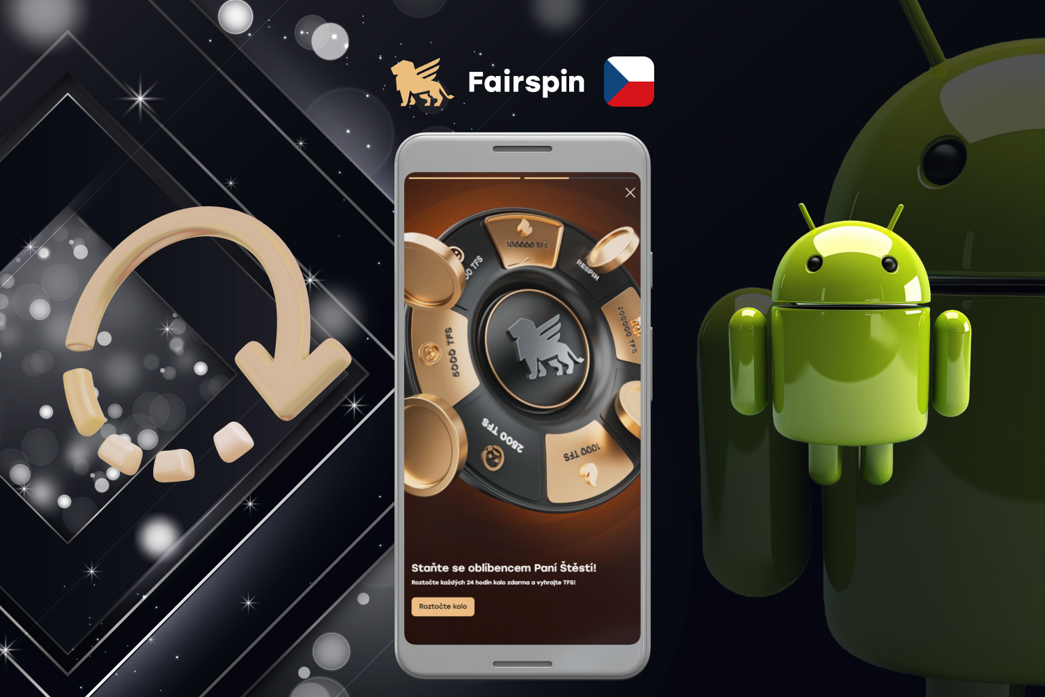 Instalace softwaru kasina Fairspin
